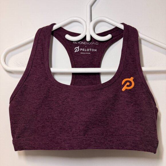 Beyond Yoga x Peloton Cropped Tank Top Maroon size M - Picture 3 of 7